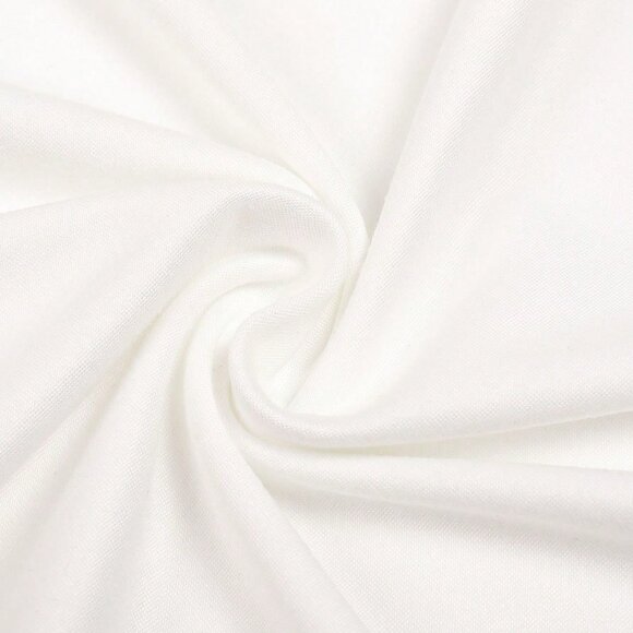 White Casual Women's C'EST LA VIE Short Sleeve T-Shirt - Picture 3 of 4